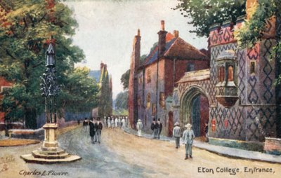 Eton College von Charles Edwin Flower