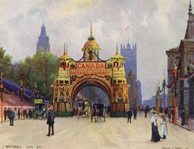 Der kanadische Bogen, Whitehall, im Juni 1902 von Charles Edwin Flower