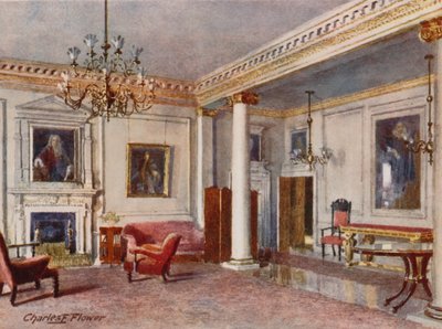 Der Empfangsraum, 10 Downing Street, 1906 von Charles Edwin Flower