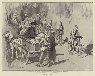 Ostern mit den Freiwilligen von Charles Edwin Fripp