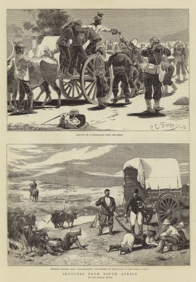 Skizzen aus Südafrika von Charles Edwin Fripp