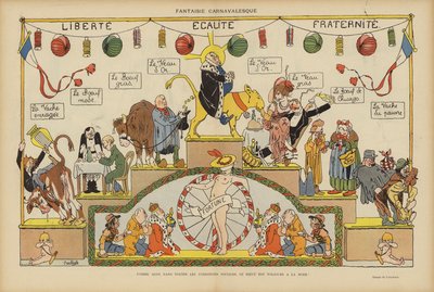 Illustration für Le Rire von Charles Emile Egli