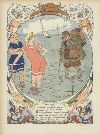Illustration für Le Rire von Charles Emile Egli