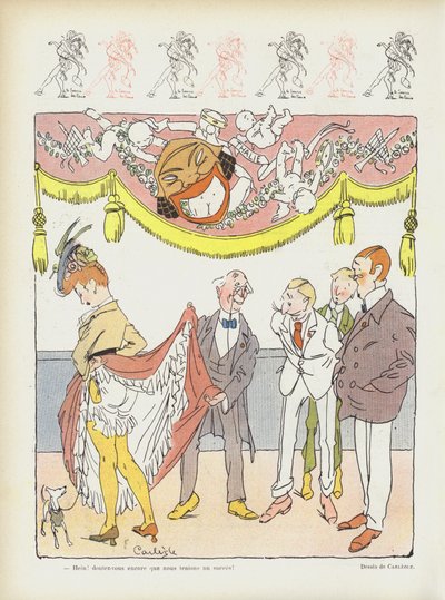 Illustration für Le Rire von Charles Emile Egli