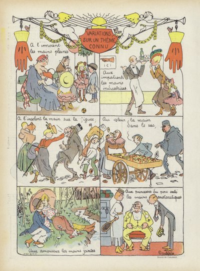Illustration für Le Rire von Charles Emile Egli