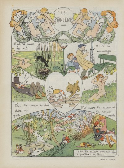 Illustration für Le Rire von Charles Emile Egli