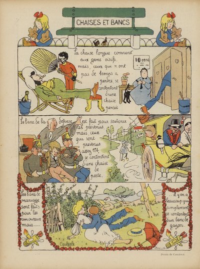 Illustration für Le Rire von Charles Emile Egli