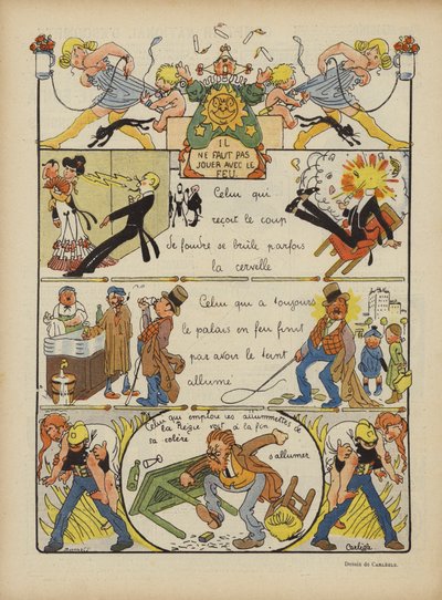 Illustration für Le Rire von Charles Emile Egli