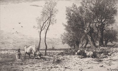 Der Winter von Charles Emile Jacque