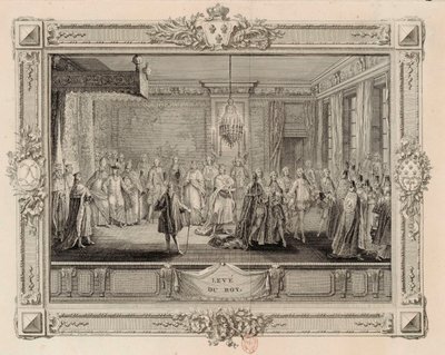 Levée des Königs Ludwig XVI., 1774-1775 von Charles Emmanuel Patas