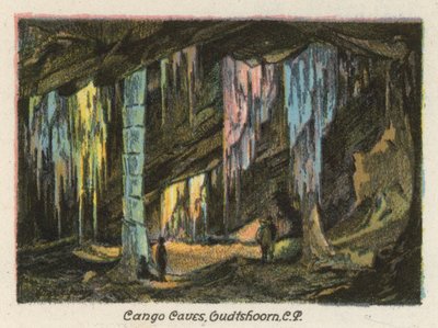 Südafrika: Cango-Höhlen, Oudtshoorn, CP von Charles Ernest Peers