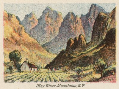 Südafrika: Hex River Mountains, CP von Charles Ernest Peers