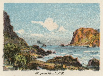 Südafrika: Knysna Heads, CP von Charles Ernest Peers