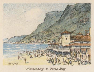 Südafrika: Muizenberg und False Bay von Charles Ernest Peers