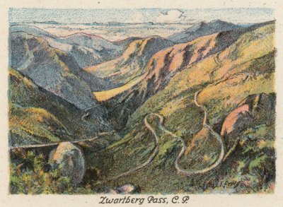 Südafrika: Zwartberg-Pass, CP von Charles Ernest Peers