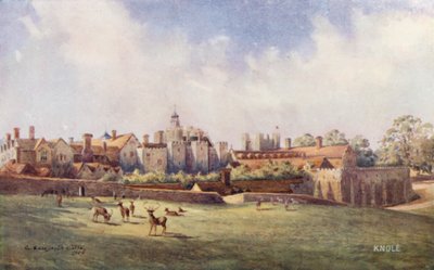 Knole House: Nordostfront von Charles Essenhigh Corke
