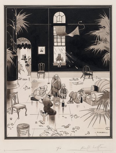 Clubleben in Amerika, die Picknicker, vor 1933 von Charles Forbell