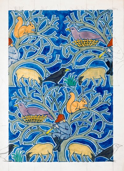 Der Rattenfänger der Tiere, ca. 1870-1941 von Charles Francis Annesley Voysey