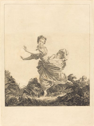 Die absichtliche Flucht von Charles François Adrien Macret after Jean Honoré Fragonard