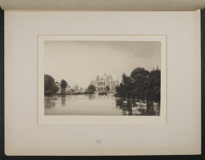 Eine ruhige Ecke an der Westlagune von Charles Frederick William Mielatz