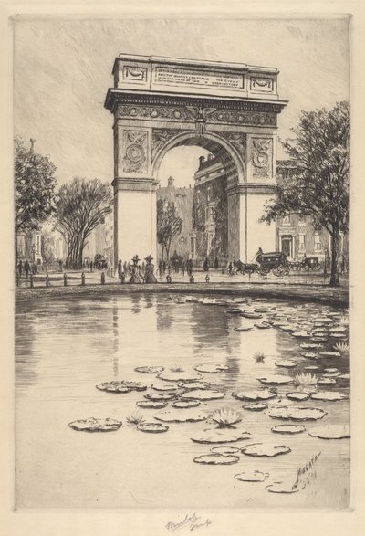 Washington Arch von Charles Frederick William Mielatz