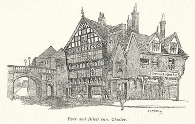 Bear and Billet Inn, Chester von Charles George Harper