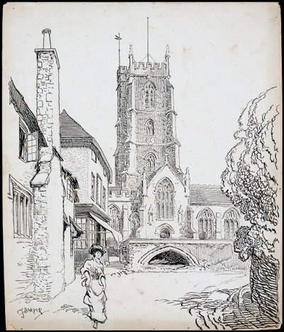 Prioratskirche St. Georg, Dunster, Somerset, 1892-1933 von Charles George Harper