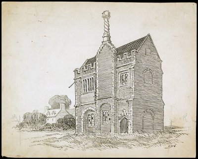 Warden Abbey, Old Warden, Central Bedfordshire von Charles George Harper