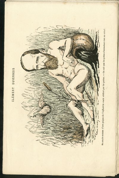 Illustration von Charles Gilbert-Martin (1839-1905) in „Zeitgenössische Grimassen“ von Charles Gilbert Martin