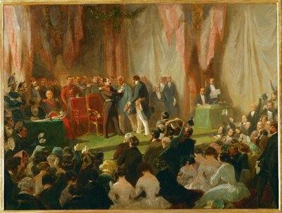 Louis Napoleon Bonaparte, Prinzpräsident und später Kaiser III von Charles Giraud
