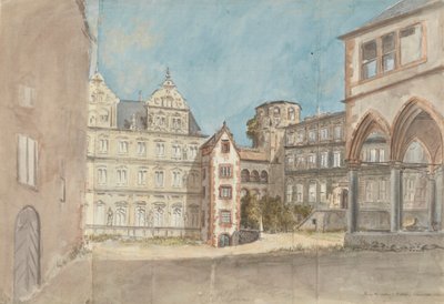 Ruinen des Heidelberger Schlosses von Charles Gore