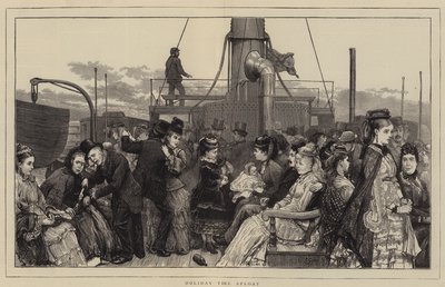Ferienzeit auf dem Wasser von Charles Green