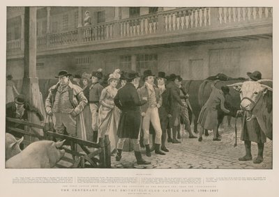 Das hundertjährige Jubiläum der Smithfield Club Viehschau von Charles Green