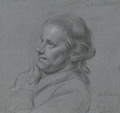 Porträtstudie von John Inigo Richards, R.A. von Charles Grignion