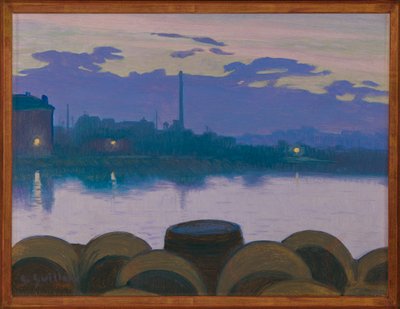 Flusslandschaft von Charles Guilloux