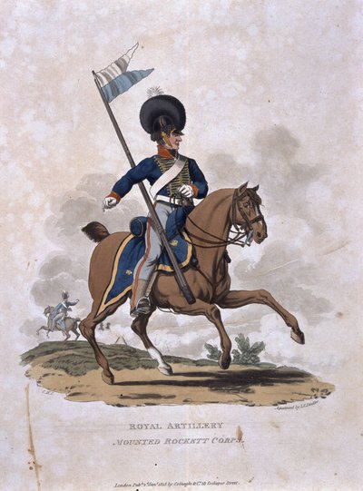 Royal Artillery Mounted Rocket Corps, aus 