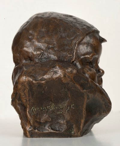 Baby mit Haube: Der Sohn des Künstlers von Charles Henri Marie van Wijk