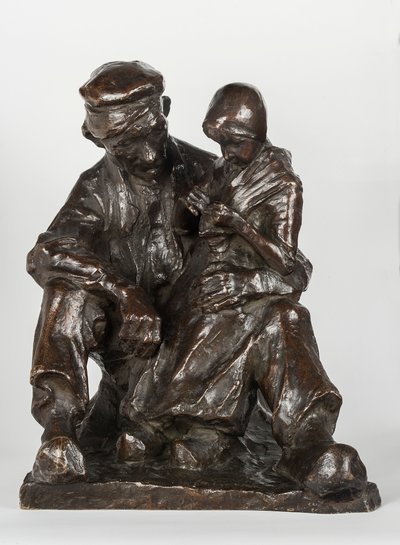 Großvater und Enkelkind von Charles Henri Marie van Wijk
