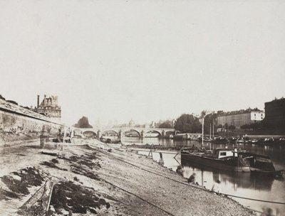 Blick von der Pont de la Concorde, 1852 von Charles Henri Plaut