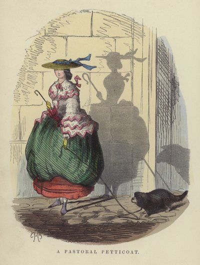 Ein pastoraler Petticoat von Charles Henry Bennett