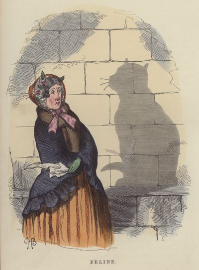 Katze von Charles Henry Bennett