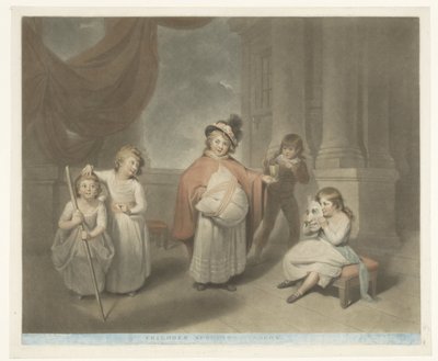 Kinder spielen eine Komödie von Charles Howard Hodges