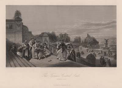 Die Terrasse, Central Park, New York City, New York, USA von Charles I Rosenberg