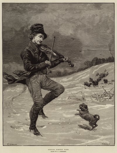 Hält sich warm von Charles J. Staniland