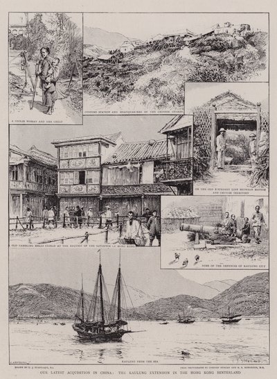 Unsere neueste Errungenschaft in China, die Kaulung-Erweiterung im Hinterland von Hongkong von Charles J. Staniland