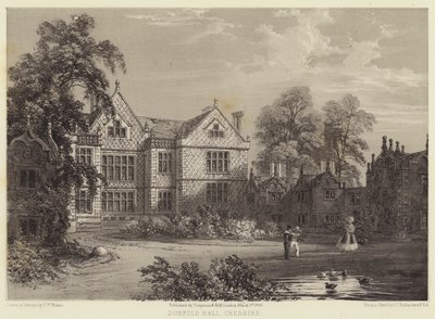 Dorfold Hall, Cheshire von Charles James Richardson