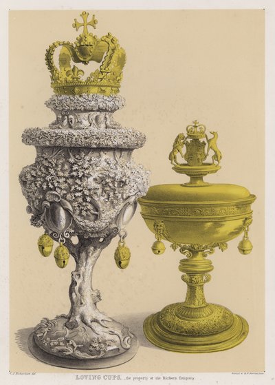 Liebesbecher, Eigentum der Barbers Company von Charles James Richardson