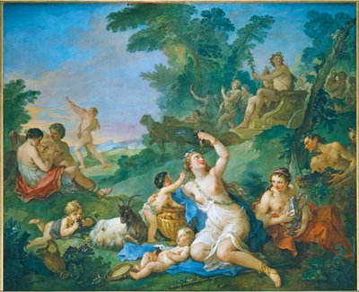 Der Triumph des Bacchus von Charles Joseph Natoire