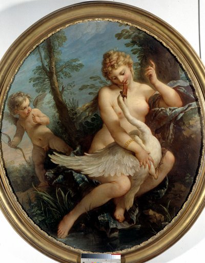 Leda und der Schwan von Charles Joseph Natoire