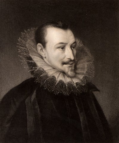 Porträt von Edmund Spenser von Charles Knight